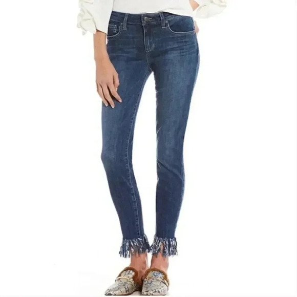 Anthropologie | Joe's Jeans The Icon Ferra Ankle Skinny With Frayed Hem - Picture 6 of 7